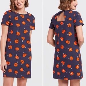 Draper James poppy Ponte shift dress size XL